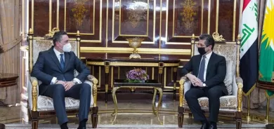 Serokê Hikûmeta Herêma Kurdistanê pêşwazî li konsolê giştî yê Îtalyayê li Hewlêrê kir