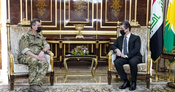PM Masrour Barzani meets French Special Forces Commander