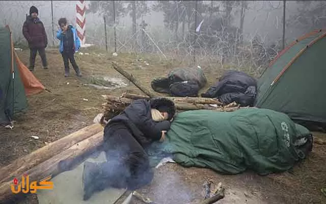 وتەبێژی حزبی ڕاستی فەڕەنسا: دەبێت ڕێگە بدەین پەناخوازان لە سنووری پۆڵەندا لە سەرما بمرن