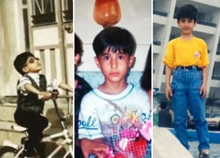 نەوید زەردی لە چەند تەمەنێكی جیاوازدا