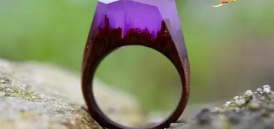 ئەڵقە و ئەنگوستیلە لە دار