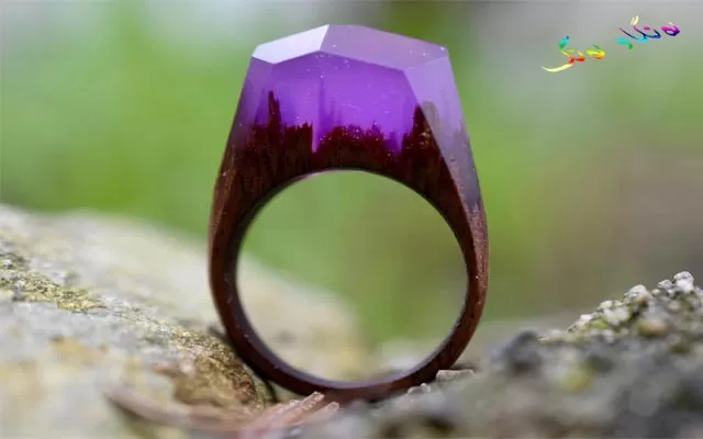 ئەڵقە و ئەنگوستیلە لە دار