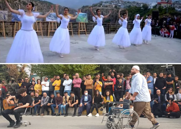 لە سۆران و ڕواندز یەكەمین فیستیڤاڵی شانۆی سەرشەقام بەرێوە چوو