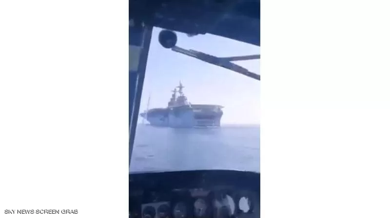 البنتاغون: هليكوبتر إيرانية اقتربت من سفينة حربية أميركية