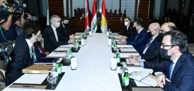 مسرور بارزاني ومستشار الأمن القومي البريطاني يبحثان أوضاع العراق والمنطقة وسبل تعزيز العلاقات الثنائية