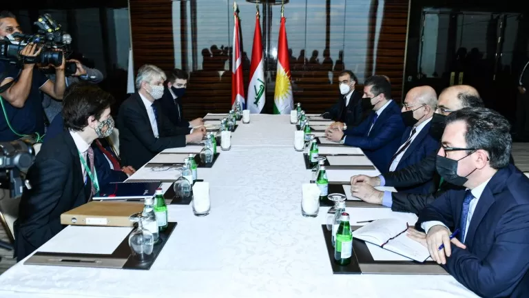 Mesrûr Barzanî li gel Şêwirmendê ewlekariya nîştimanî ya Brîtanyayê civiya