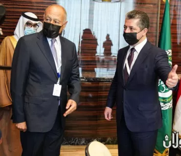 سەرۆکی حکومەت لە گەڵ ئەمینداری گشتیی کۆمکاری عەرەبی کۆدەبێتەوە