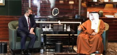 Mesrûr Barzanî ligel Şahzadeyê Behreynê civiya