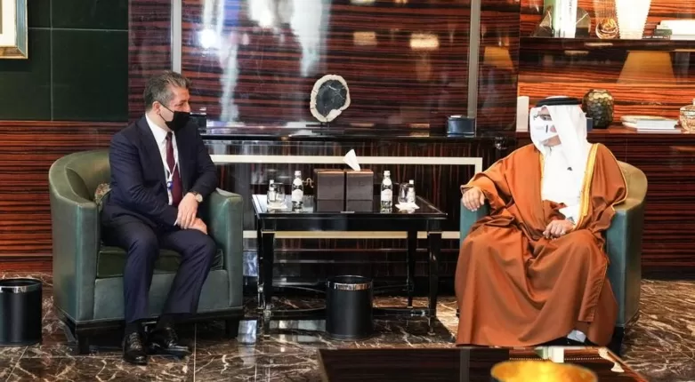 Mesrûr Barzanî ligel Şahzadeyê Behreynê civiya