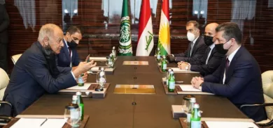 Serokwezîr li gel Emîndarê komkara Erebî civiya