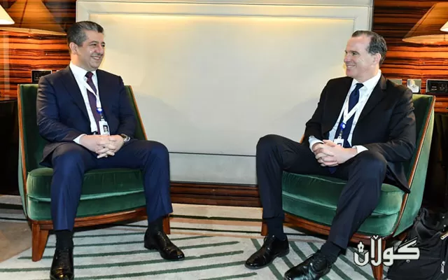 سەرۆکی حکومەتی هەرێمی کوردستان لە گەڵ برێت مەکگورک کۆدەبێتەوە