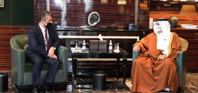 رئيس حكومة إقليم كوردستان يجتمع مع ولي العهد البحريني ضمن أعمال حوار المنامة