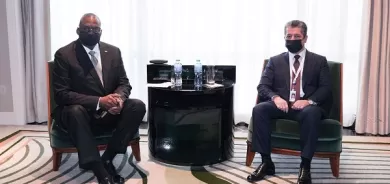 PM Masrour Barzani meets US Secretary of Defense