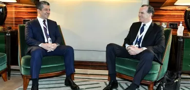 PM Masrour Barzani meets Brett McGurk