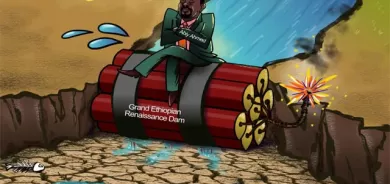 ئەم كاریكاتێرە باس لەو كەسانە دەكات كە دەیانەوێت