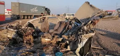 مصرع وإصابة 7 مواطنين بحادث مروري في السليمانية