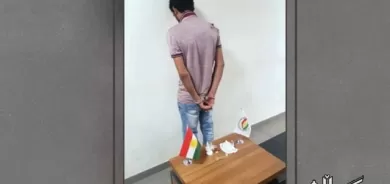 كه‌سێك به‌ تۆمه‌تى دزینى ئۆتۆمبێل و ماددەی هۆشبەرەوە لەشاری هەولێر ده‌ستگیر كرا