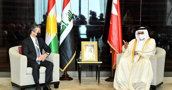 PM Masrour Barzani meets Bahrain’s Foreign Minister