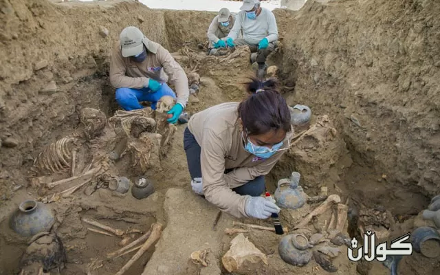 شوێنەوارناسان گۆڕێکی بەکۆمەڵی سەردەمی پێش کۆلۆمبیا لە پێرۆ دەدۆزنەوە