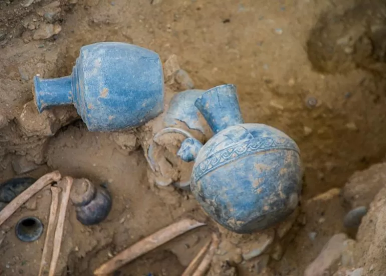 شوێنەوارناسان گۆڕێکی بەکۆمەڵی سەردەمی پێش کۆلۆمبیا لە پێرۆ دەدۆزنەوە