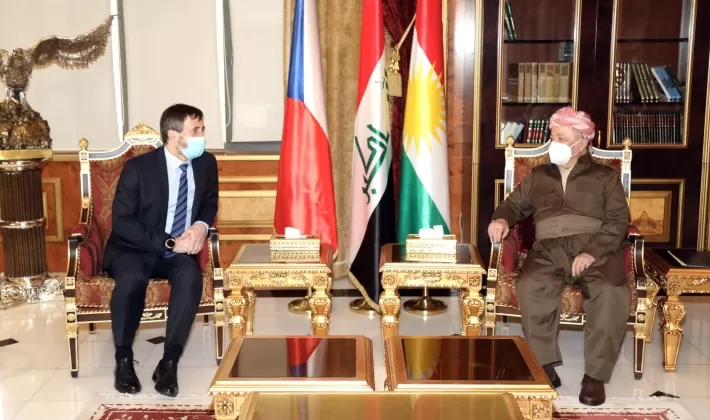 إقليم كوردستان وجمهورية التشيك يأملان تعزيز علاقاتهما الثنائية في 3 مجالات