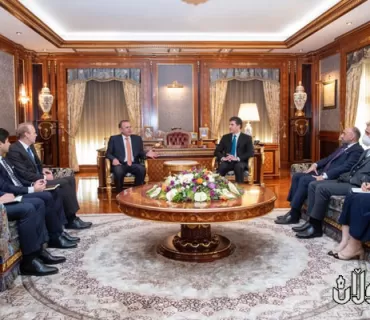 سه‌رۆكى هه‌رێمى كوردستان پێشوازى له‌ باڵيۆزى هۆڵه‌ندا كرد