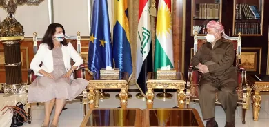 الرئيس بارزاني وآن ليندي يبحثان الأوضاع في العراق