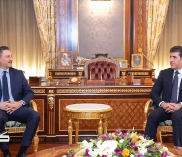 سه‌رۆكى هه‌رێمى كوردستان پێشوازى له‌ كونسولى تازه‌ى ئيتاليا كرد