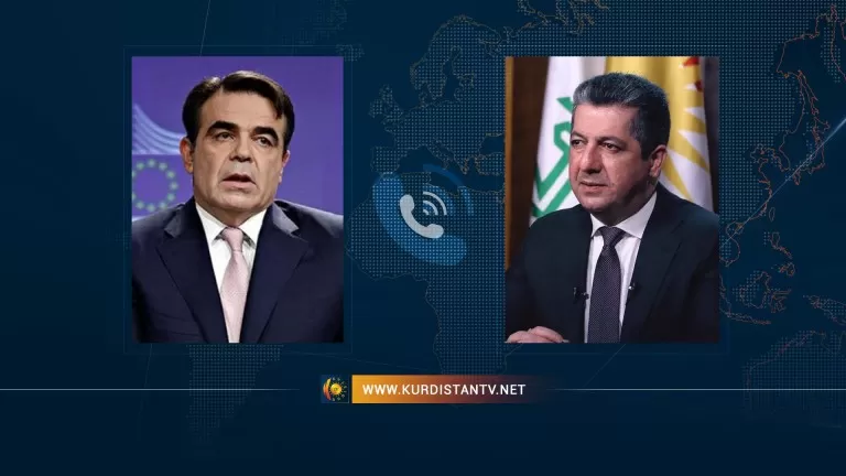 Cîgirê Serokê komîsyona YE telefûna Serokwezîr kir