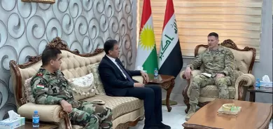 Wezareta Pêşmerge û şanda Hevpeymaniya Navdewletî civiyan