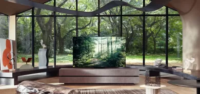 گۆڕینی هۆڵی دانیشتن بۆ شانۆیەکی ماڵەوە تەلەفزیۆنی Neo QLED 8K لە سامسۆنگەوە