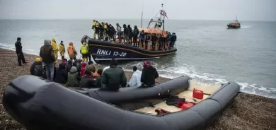 تحرك فرنسي بريطاني بعد غرق مهاجرين في بحر المانش