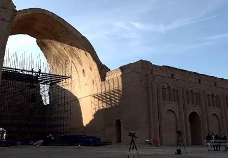 إيوان كسرى جنوبي بغداد يحافظ على إرثه رغم التقلبات المناخية والأحداث التاريخية