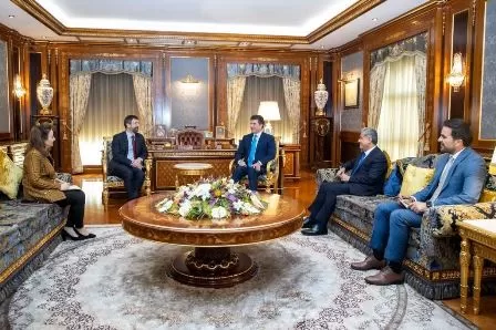 رئيس الإقليم والسفير التشيكي يؤكدان على تعزيز العلاقة بثلاثة مجالات رئيسية