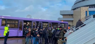 نحو الفي عائد طوعياً من حدود بيلاروس حتى الآن .. ورحلة عودة خامسة السبت تقل 430 مهاجراً