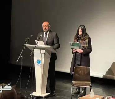 فه‌وزى هه‌ريرى به‌شدارى له‌ يادى كۆچى دواييى خاتوو ميتير‌اندا ده‌كات