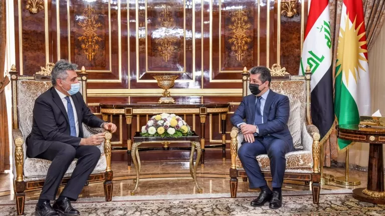 Îtaliya têkiliyên xwe li gel herêma Kurdistanê bihêztir dike