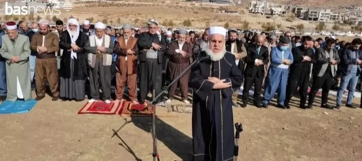 Li Duhokê nimêja baranê hat kirin