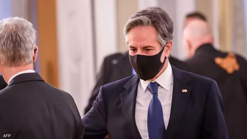 بلينكن يحذر روسيا من مهاجمة أوكرانيا.. ويلوح بـ