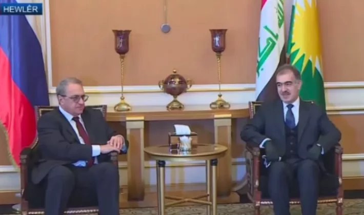 مبعوث الرئيس الروسي يصل أربيل