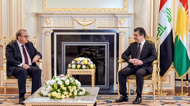 مسرور بارزاني يبلغ بوغدانوف بضرورة إيجاد خريطة طريق لحل القضية الكوردية في سوريا