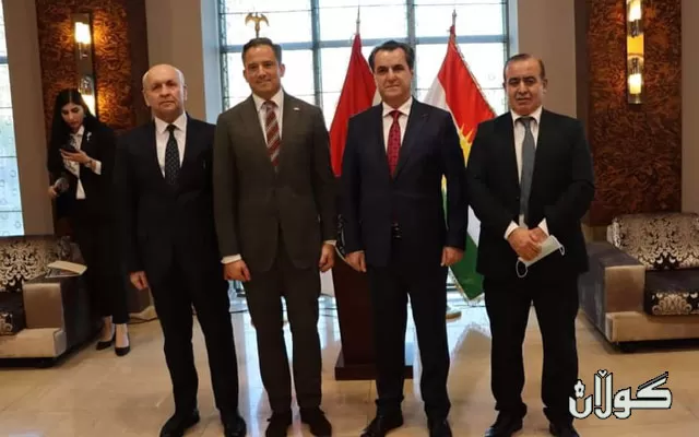 وەزارەتی بازرگانی و پیشەسازی و كونسوڵخانەی گشتی وڵاتە یەگكرتووەكانی ئەمریكا و كونسوڵخانەی گشتی كۆریای باشوور تاوتوێی (پاراستنی مافەكانی خاوەنداریەتی هزری) دەكەن