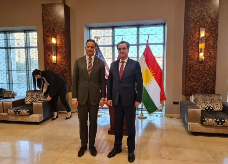 وەزارەتی بازرگانی و پیشەسازی و كونسوڵخانەی گشتی وڵاتە یەگكرتووەكانی ئەمریكا و كونسوڵخانەی گشتی كۆریای باشوور تاوتوێی (پاراستنی مافەكانی خاوەنداریەتی هزری) دەكەن