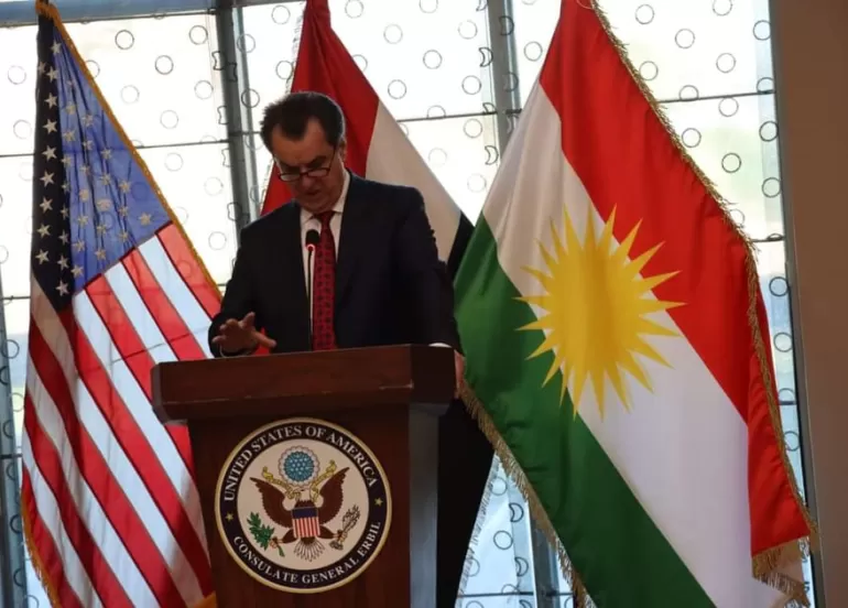 وەزارەتی بازرگانی و پیشەسازی و كونسوڵخانەی گشتی وڵاتە یەگكرتووەكانی ئەمریكا و كونسوڵخانەی گشتی كۆریای باشوور تاوتوێی (پاراستنی مافەكانی خاوەنداریەتی هزری) دەكەن