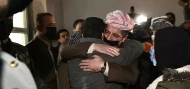 PM Masrour Barzani meets martyred Peshmerga families and wounded Peshmerga