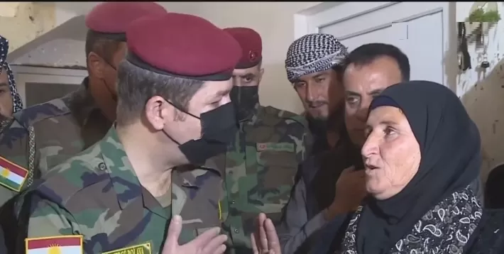 بأمر الرئيس بارزاني .. قوة خاصة من البيشمركة تتمركز في قرية خضر جيجة