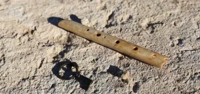 Li Amedê bilûrek û gûstîleke 1600 salî hatin dîtin