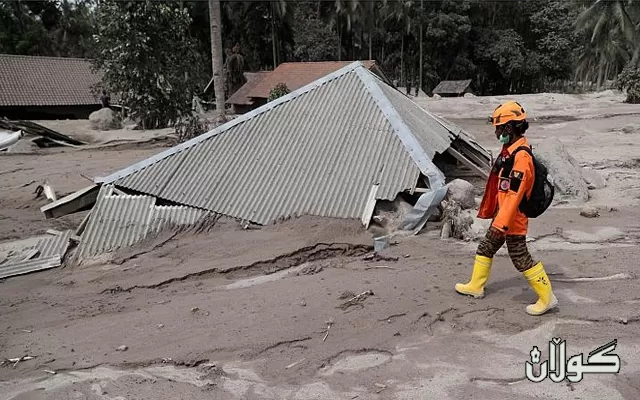 لە تەقینەوەی بورکانەكەی ئیندۆنیزیا  13 كەس گیانیان لەدەستدا