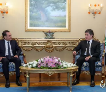 سه‌رۆكى هه‌رێمى كوردستان و باڵيۆزى فه‌ره‌نسا دۆخى عيراق تاوتوێ ده‌كه‌ن