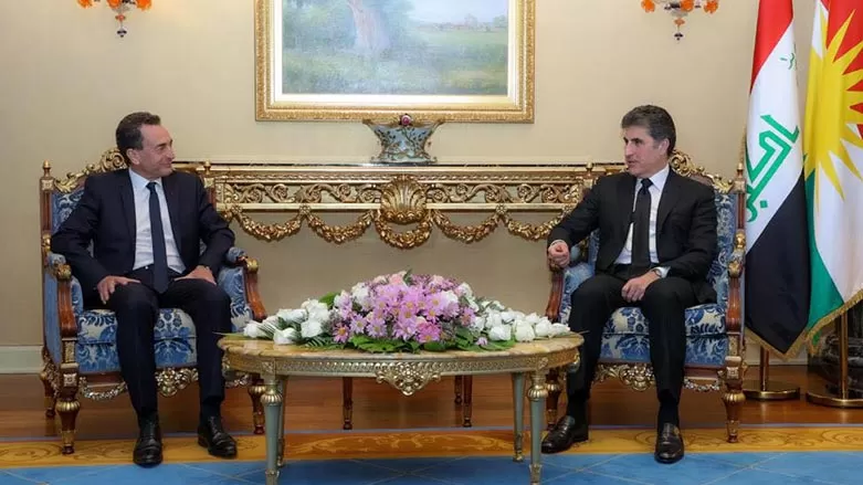 Serokê Herêma Kurdistanê û Balyozê Fransa rewşa Iraqê guftûgo kirin